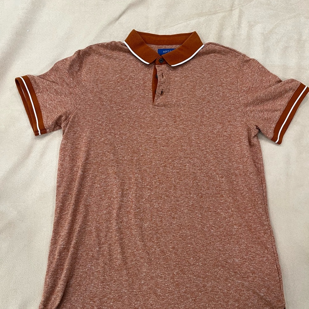 Apt. 9 Men's Brown Polo Shirt